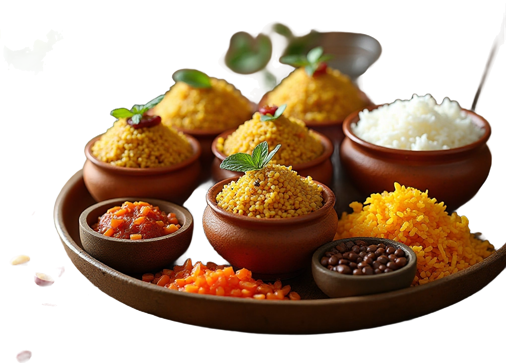 Assorted Indian Rice Dishes